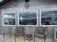 Beautiful Homer Spit Vacation Rental Overlooking Harbor