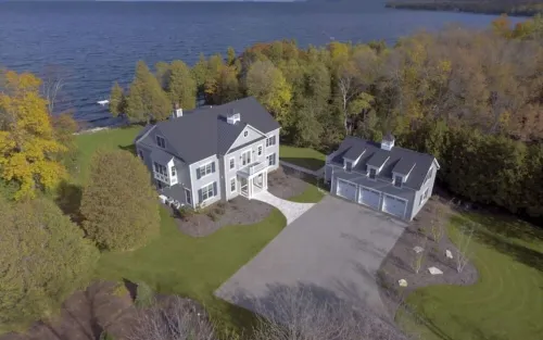 Door County Waterfront Home with Private Beach
