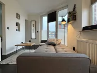 central apartment at Husum harbor with balcony