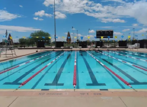 Tropical Desert Oasis. New built! Family friendly. Grill,Tiki bar&Mountain view.