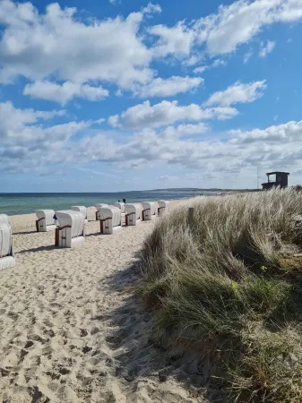 Badebude 2 - Hampton-Style Vacation Home Near Weißenhäuser Strand, Baltic Sea Отели в г. Ольденбург