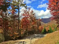 Stunning  Mountain Views From Cabin With Hot Tub & Covered Porch!
