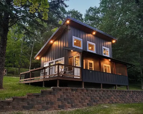 Cozy Peninsula Lake Cabin on 40 Acres Hoteles en Condado de Becker