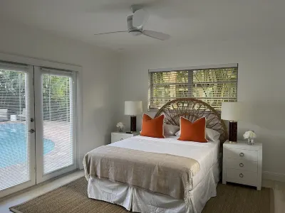 Modern Abode with heated pool, 3 miles from beach