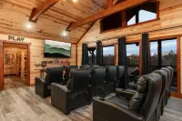 NewLuxuryCabin EVCharger Sauna/HeatedIndoorPool Arcade Games Gazebo Sleeps24 EV4