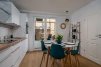 "Living comfortably" in the apartment at Leinetal* near the lake*Angelsee* fireplace Hoteles en Northeim