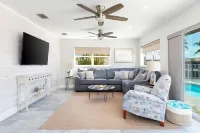 Waterfront, oceanview renovated pvt. 3 bedroom, 3.5 bath with pool and dockage.