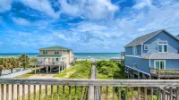 Fully Renovated Oceanfront - Private Beach Access - Dog Friendly - Sleeps 8
