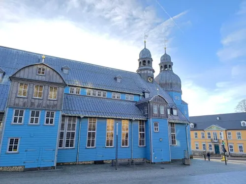 Luchs vacation apartment with sauna near the lake in the Oberharz.