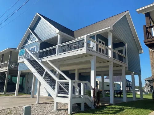 King Fisher Beach House - Relaxing home with fantastic views of Matagorda Bay