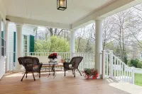 Spacious Historic 9-bedroom Inn in charming Lenox. Equipped with full kitchen.