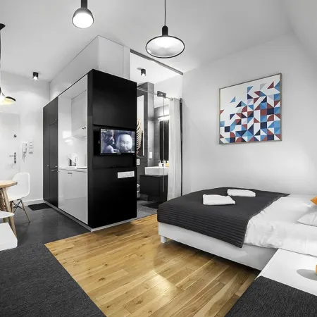 Apartamenty Pomarańczarnia Отели рядом с достопримечательностью «Городской стадион в Познани»