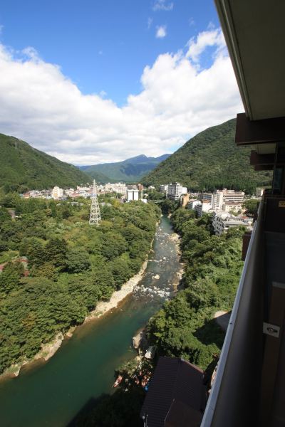 ホテルからの眺望 鬼怒川温泉 日光きぬ川ホテル三日月の写真