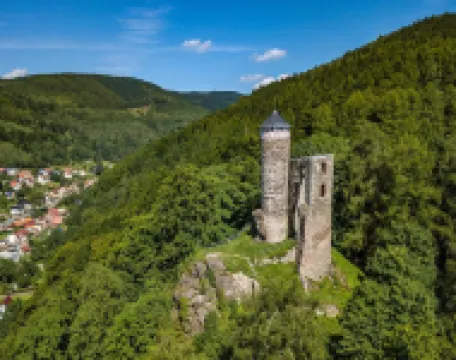 靠近奧伯霍夫滑雪場的施泰因巴赫公寓