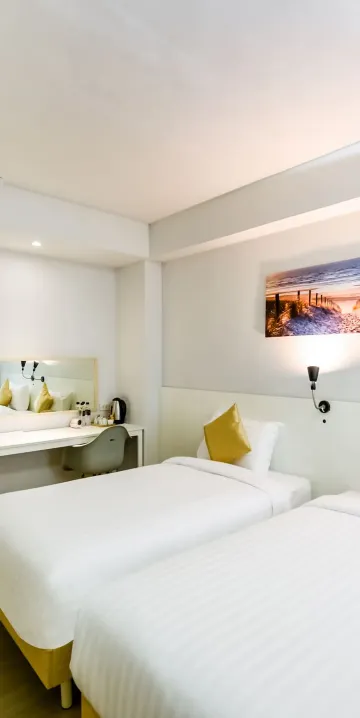 ห้องดีลักซ์ เตียงแฝด