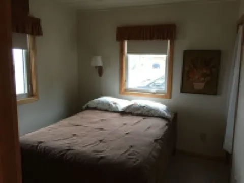 Lake Miltona, MN Weekly Rental Cabin is located right on the beach.