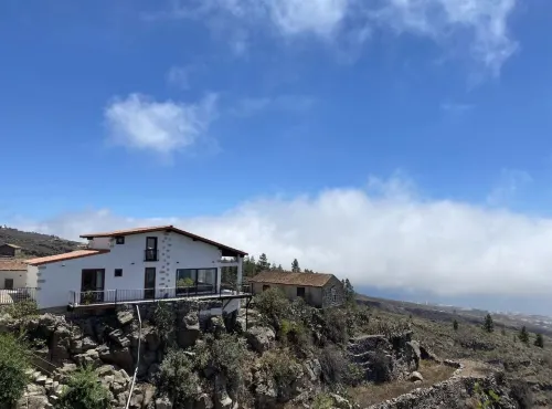 Canarian style house with sea views and terrace