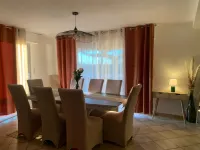 Large Villa - courtyard and terraces overlooking Lake Salonika