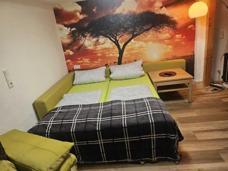 Cozy vacation apartment for 6 people with pool, sauna and whirlpool