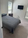Cozy 4 bedroom with spiral staircase and fireplace