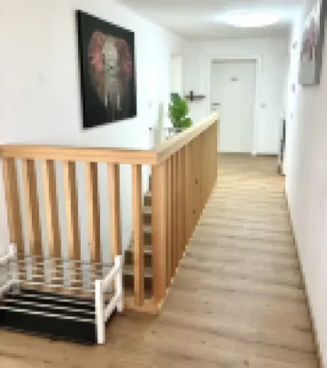 Gästehaus "seeblick" Helle Gartenwohnung