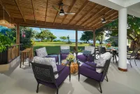 A beautifully renovated Caribbean Villa fronting a private seaside cove.
