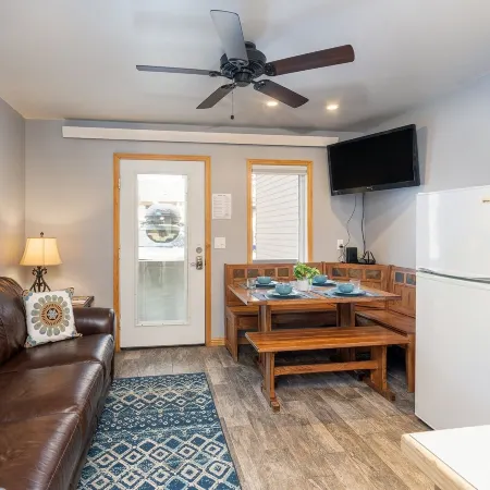 Ground Floor on River Trail, Walk to Ski 1 Bedroom Condo by RedAwning