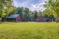 Secluded Cabin w/ on-Site Creek + Trails! - 3-Star