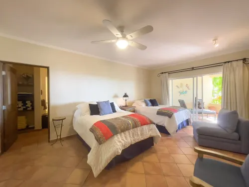 Las Mananitas Ground floor overlooking the Pools and Sea of Cortez! Ocean Front!