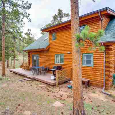 Picturesque Log Cabin in Estes Park 9 Mi to Rmnp Hotel Exterior