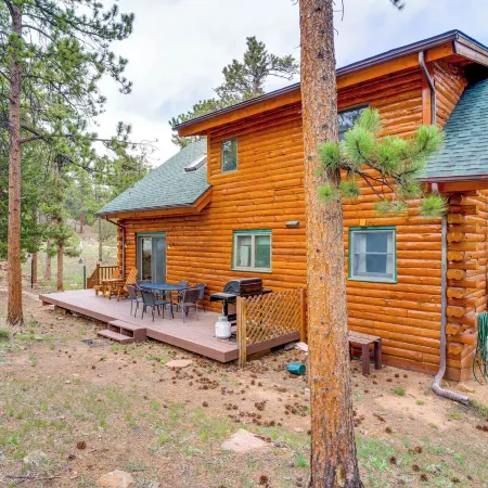 Picturesque Log Cabin in Estes Park 9 Mi to Rmnp