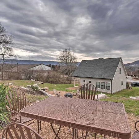 Scenic Mtn Retreat w/ Wooded Backyard + Fire Pit!