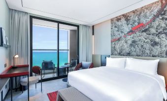 Radisson RED Danang design rooms and social spaces