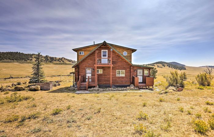 22STR-00360 Fairplay Cabin w/ Fire Pit, Mtn Views!