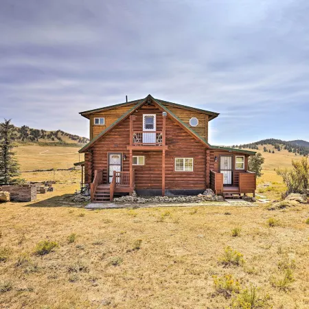 22STR-00360 Fairplay Cabin w/ Fire Pit, Mtn Views!