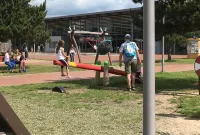 Cozy tent roof house for up to 6 people, free WLAN, fenced property