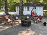 3 Br Lakefront House, Sandy Bottom on Lake Dewey in the Sister Lakes