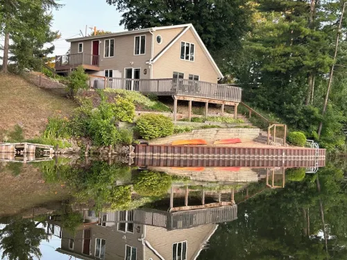 Peaceful Waterfront Home on the Muskegon River Hotels in Mecosta County