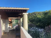 Charming apartment with large terrace close to Valbonne Village 발본느 호텔