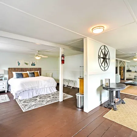 Historic Swansboro Studio w/ Intracoastal View!