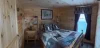 Charming 2-bedroom cabin with WiFi in North Bangor, NY.