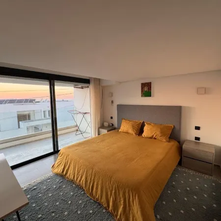 Blue Lagoon duplex with views of cape blanc, sea x1f30a;, grotto beach and forestx1f333; Отели в г. Бизерта