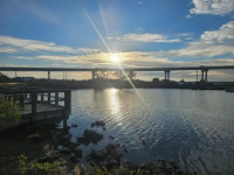 Coastal Comfort: 4-bedroom house with pool and sound access, 3 min walk to beach