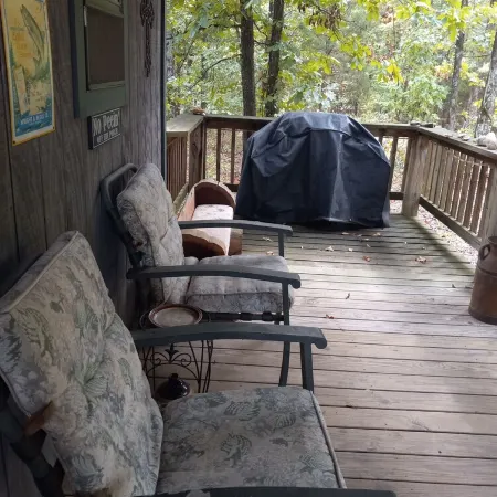 Cozy cabin in the woods. Peaceful and only 15 minutes to Mountain View.