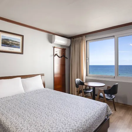 Gangneung Gyeongpodae Motel Отели рядом с достопримечательностью «Пляж Канмун»