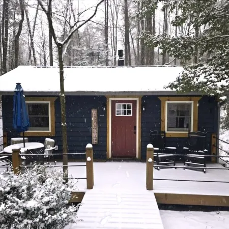Mystic Moonlight - Charming cabin with WiFi and AC in lovely Sautee Nacoochee