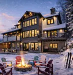 Luxury Tremblant Chalet • Hot Tub • Fireplace • Firepit • BBQ • 7 Min to Ski โรงแรมใน