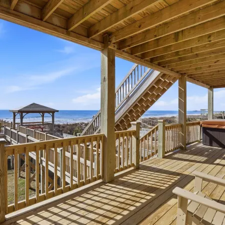Steps to the Sand Sleeps 12 Hot Tub Grill