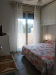 Comfy flat with terrace by the pool
