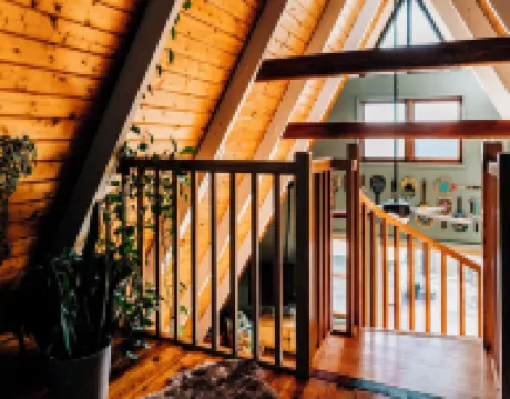 Indigo //Aframe- Hot Tub- Views!